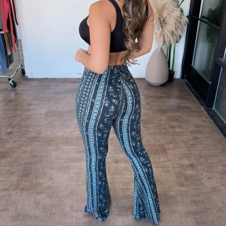 La Sensuelle - Pantalon Moulant Imprimé"