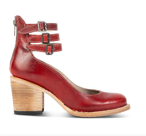 Bottes "Vagabonde" Freebird - Bottines en Cuir à Motifs Artisanaux