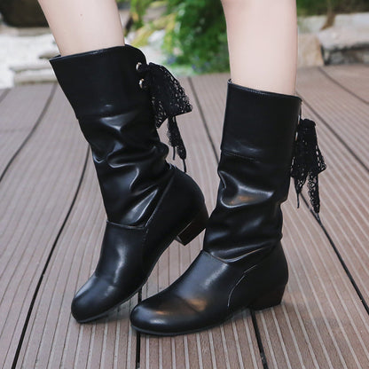 Bottes Saya à Talon Bloc