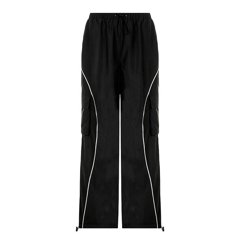 L'Urbaine - Pantalon Cargo Taille Haute